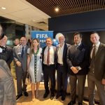 Susanne Leone Gianni Infantino FIFA